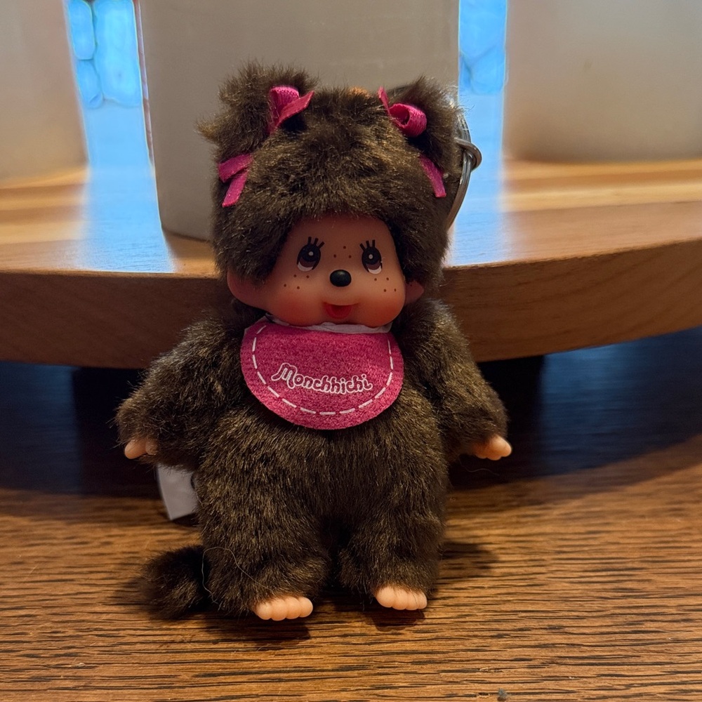 Monchichi collectible keychain